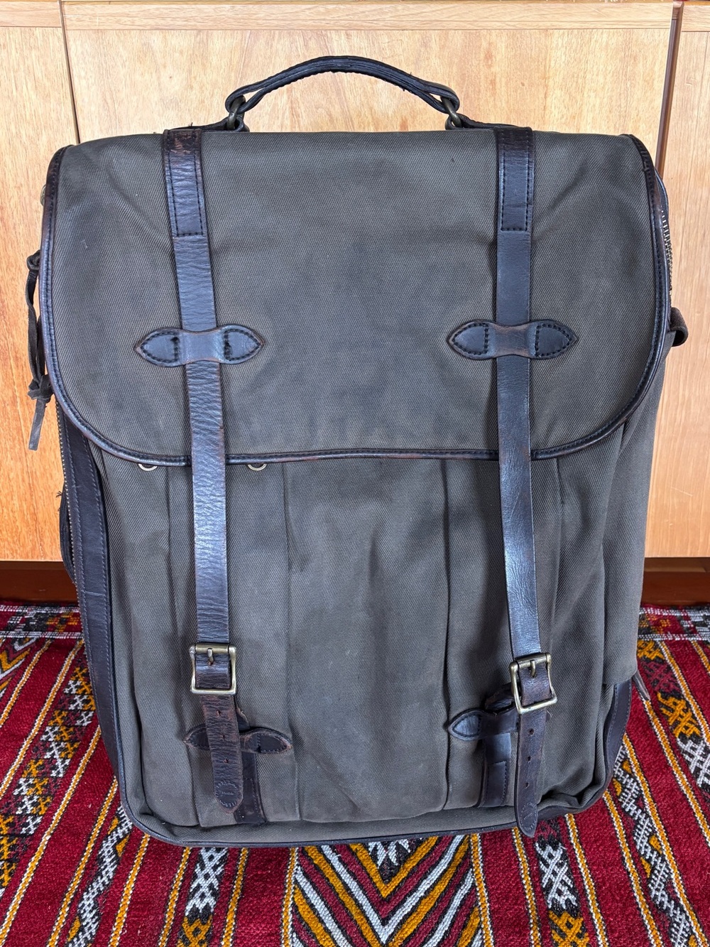 Filson suitcase